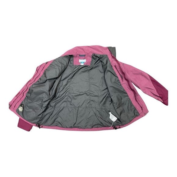 Columbia Pink Outdoor Lightweight Jacket Size XL Waterproof - Picture 4 of 9